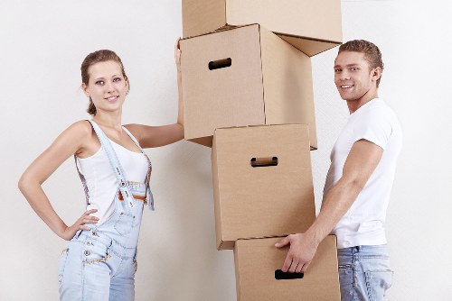 Secure storage solutions provided by Man with Van
